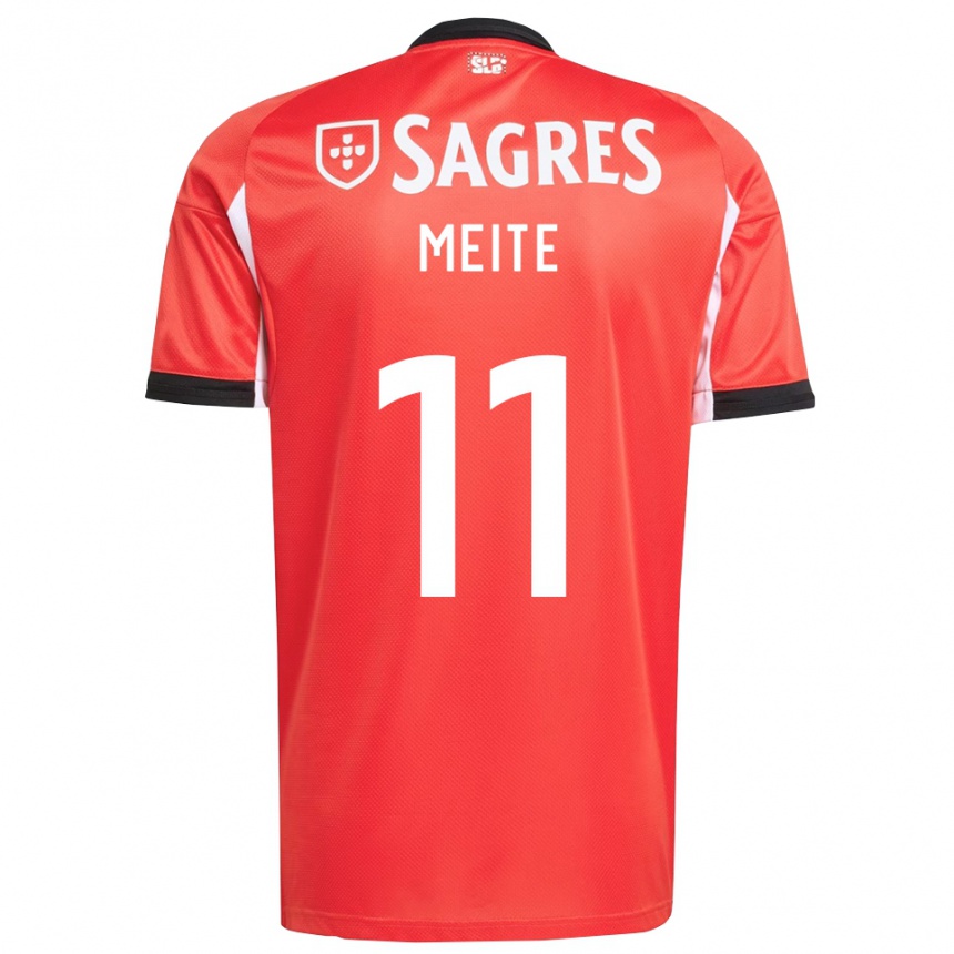 ילדים כדורגל סואליהו מייטה #11 אדום לבן ג'רזי ביתית 2025/26