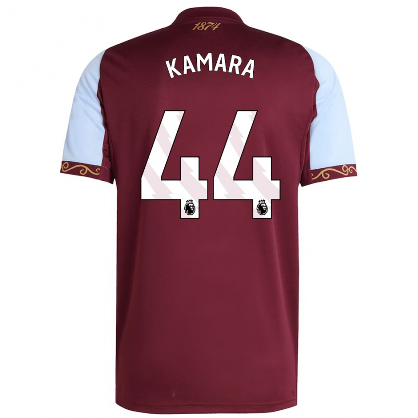 ילדים כדורגל בובכר קמארה #44 בורדו תכלת ג'רזי ביתית 2025/26