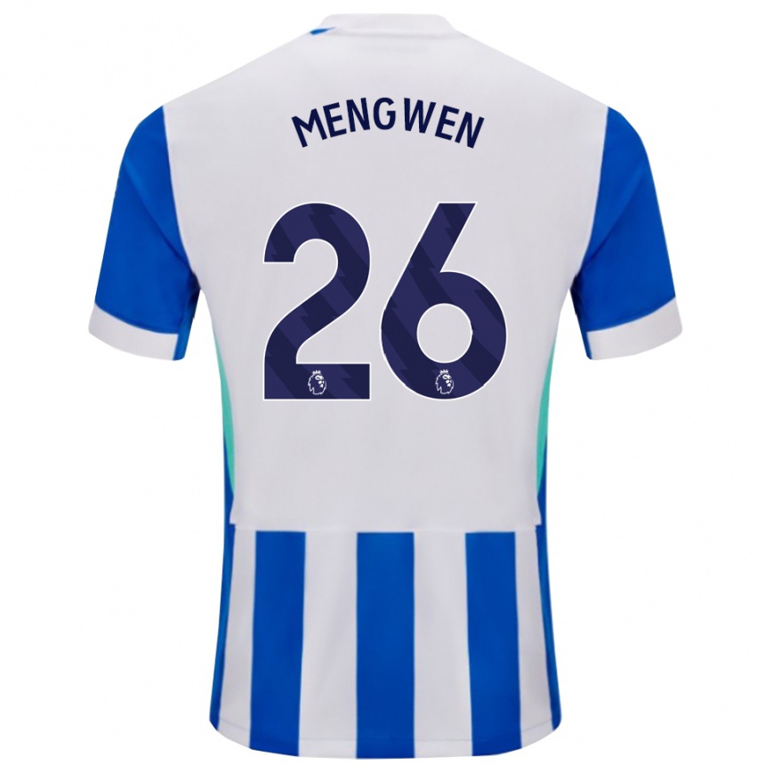 ילדים כדורגל לי מנגווין #26 כחול לבן ג'רזי ביתית 2025/26