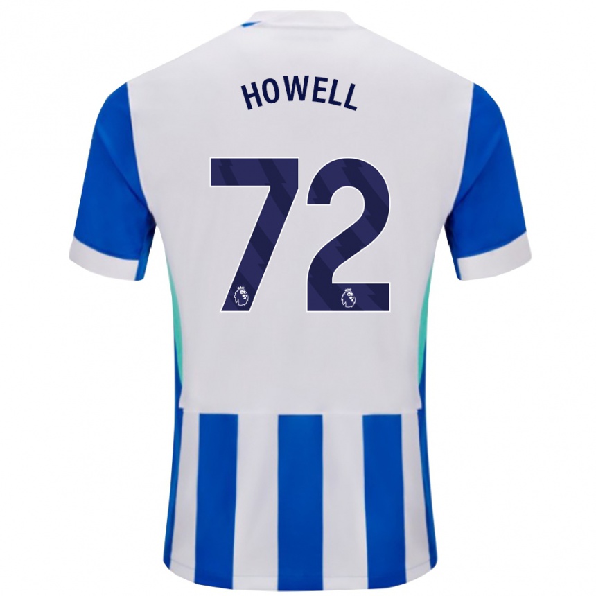 ילדים כדורגל Harry Howell #72 כחול לבן ג'רזי ביתית 2025/26