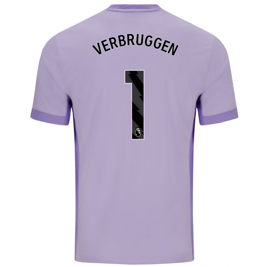 ילדים כדורגל בארט פרברוחן #1 טארו סגול לבן הרחק ג'רזי 2025/26