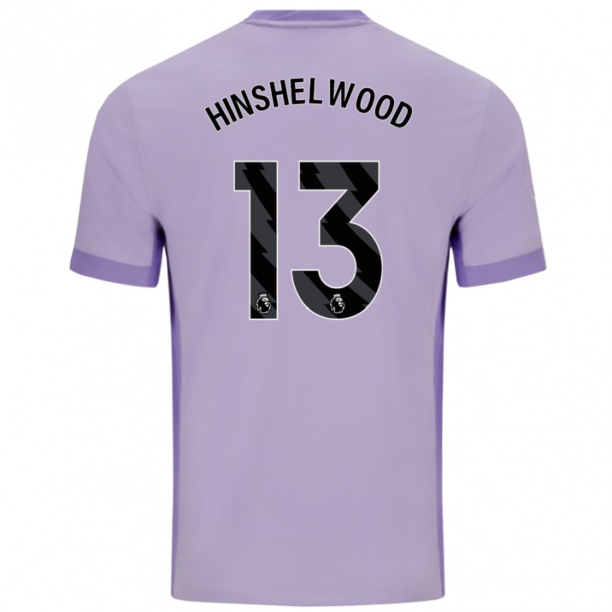 ילדים כדורגל ג'ק הינשלווד #13 טארו סגול לבן הרחק ג'רזי 2025/26