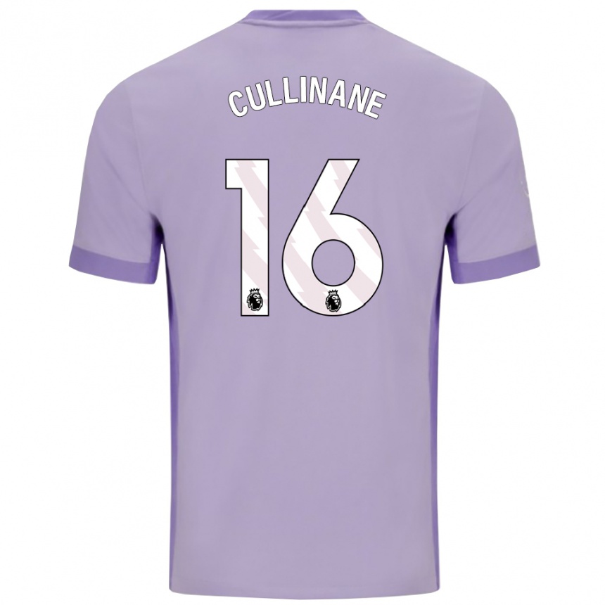 ילדים כדורגל Billy-Ray Cullinane #16 טארו סגול לבן הרחק ג'רזי 2025/26