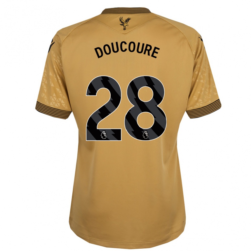 ילדים כדורגל שייק דוקורה #28 זהב שחור הרחק ג'רזי 2025/26