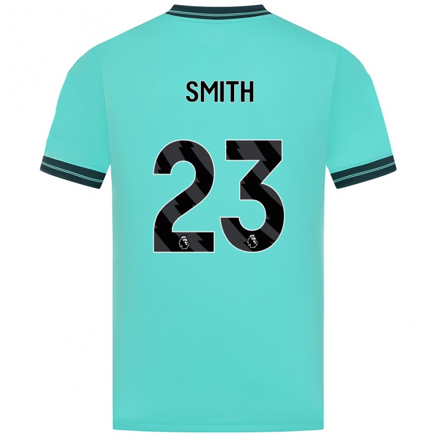 ילדים כדורגל Josie Smith #23 תכלת ירוק הרחק ג'רזי 2025/26