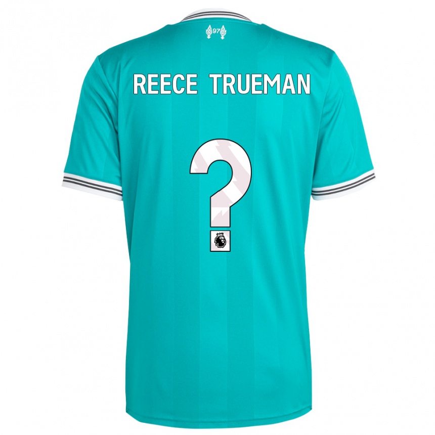 ילדים כדורגל טום היל #0 ירוק לבן ג'רזי קיט שלישי 2025/26