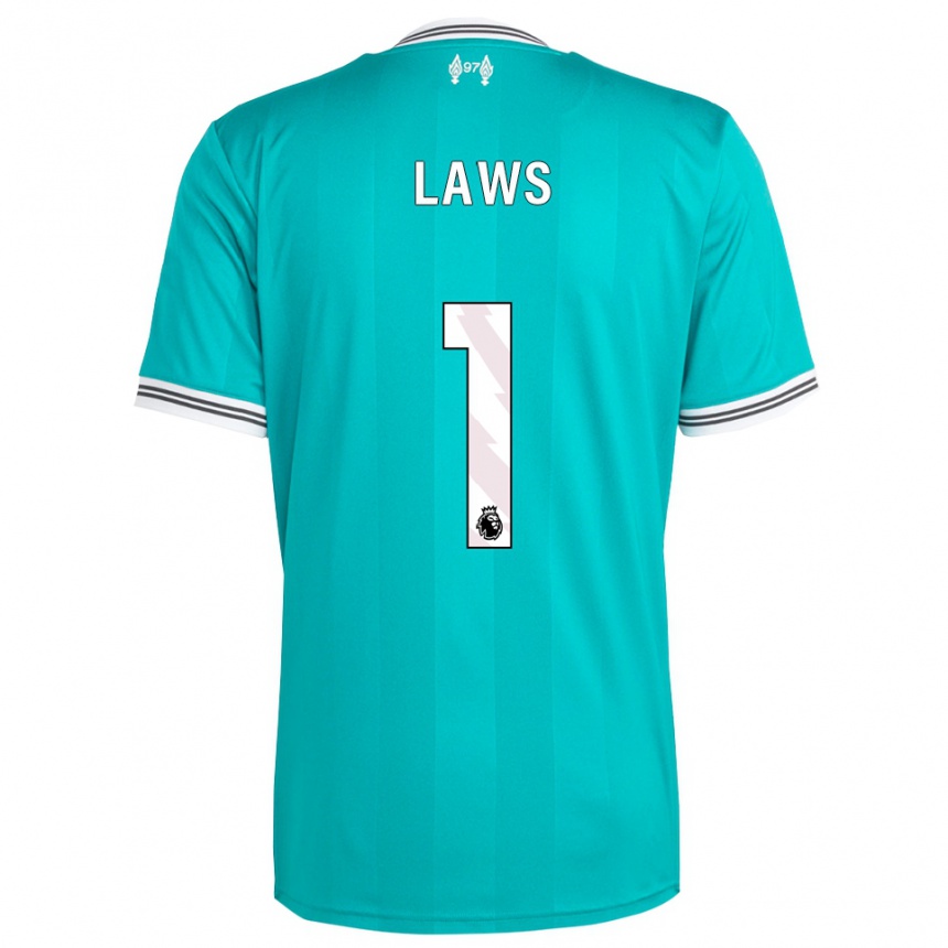 ילדים כדורגל רייצ'ל לוקים #1 ירוק לבן ג'רזי קיט שלישי 2025/26