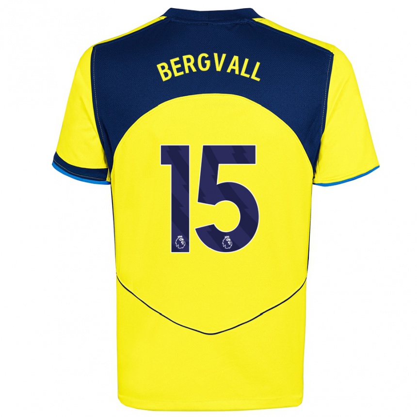 ילדים כדורגל לוקאס ברגוואל #15 צהוב נייבי ג'רזי קיט שלישי 2025/26 ילדים כדורגל לוקאס ברגוואל #15 צהוב נייבי ג'רזי קיט שלישי 2025/26