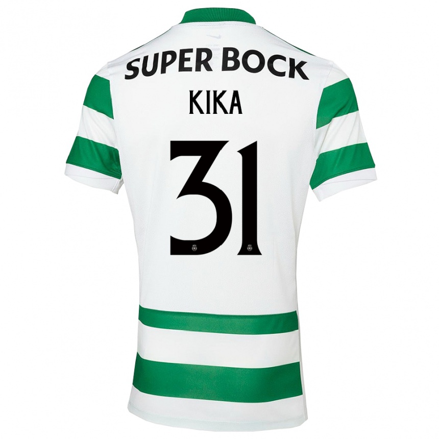 גברים כדורגל Kika #31 ירוק לבן ג'רזי ביתית 2025/26
