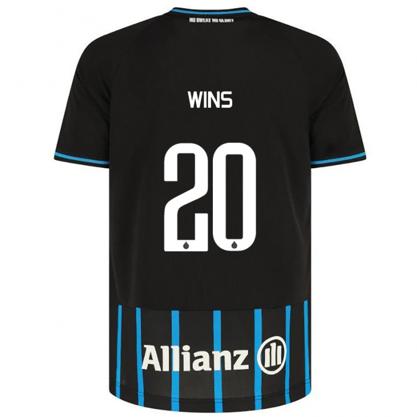 גברים כדורגל Axl Wins #20 שחור כחול ג'רזי ביתית 2025/26