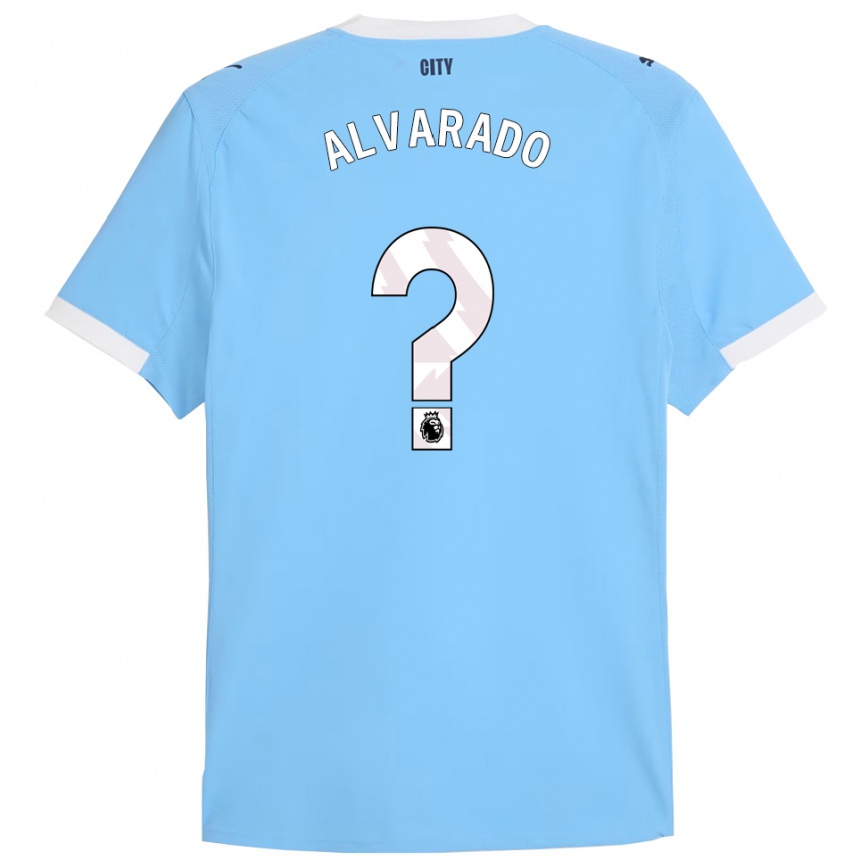גברים כדורגל Lucas Alvarado #0 תכלת לבן ג'רזי ביתית 2025/26