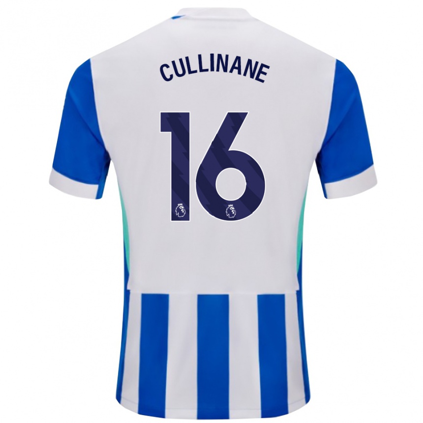 גברים כדורגל Billy-Ray Cullinane #16 כחול לבן ג'רזי ביתית 2025/26