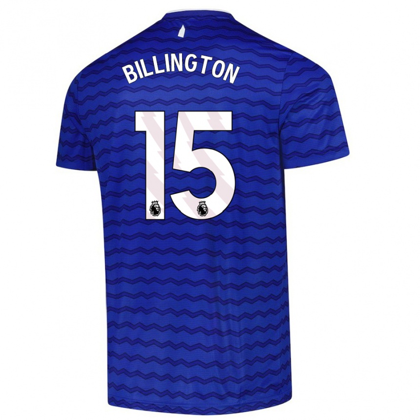 גברים כדורגל Harvey Billington #15 כחול נייבי ג'רזי ביתית 2025/26