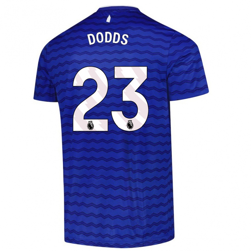 גברים כדורגל John Dodds #23 כחול נייבי ג'רזי ביתית 2025/26