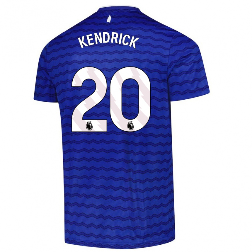 גברים כדורגל Levi Kendrick #20 כחול נייבי ג'רזי ביתית 2025/26