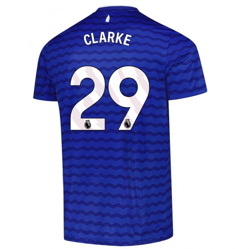 גברים כדורגל Abbey Clarke #29 כחול נייבי ג'רזי ביתית 2025/26