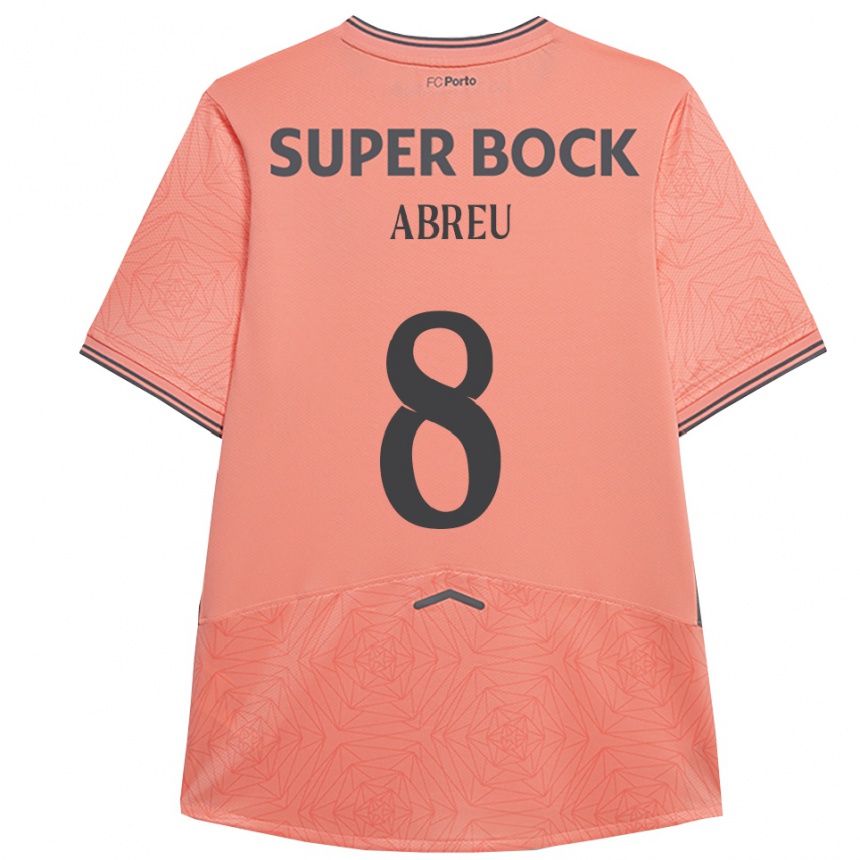 גברים כדורגל João Abreu #8 ורוד נייבי הרחק ג'רזי 2025/26