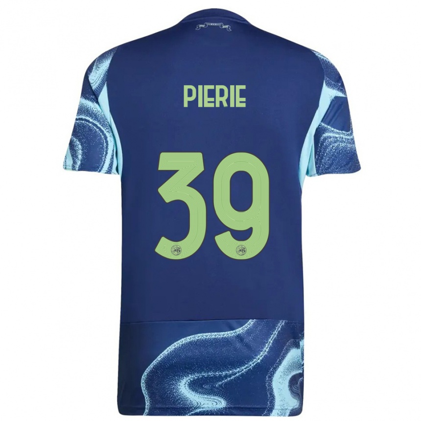 גברים כדורגל קיק פיירי #39 נייבי תכלת הרחק ג'רזי 2025/26