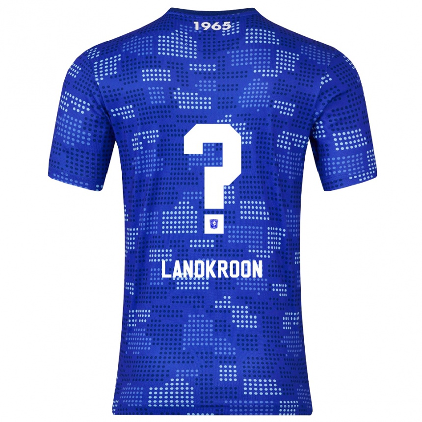 גברים כדורגל Kick Landkroon #0 כחול תכלת הרחק ג'רזי 2025/26