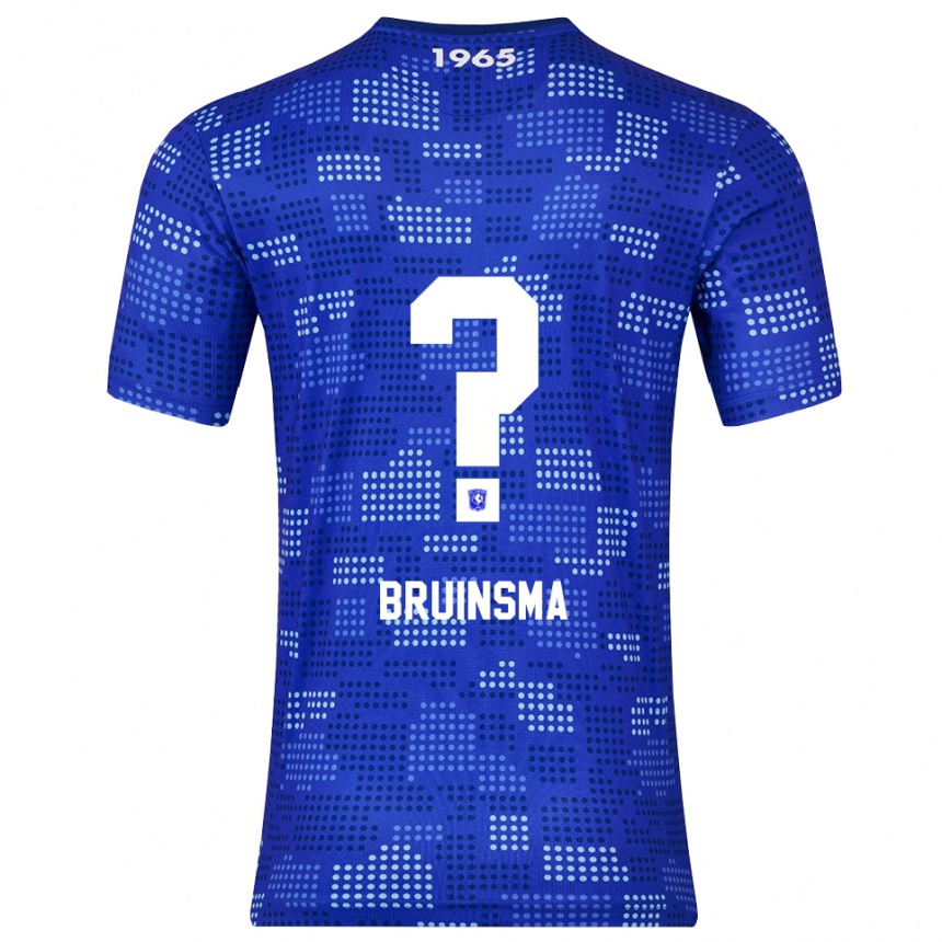 גברים כדורגל Semmy Bruinsma #0 כחול תכלת הרחק ג'רזי 2025/26