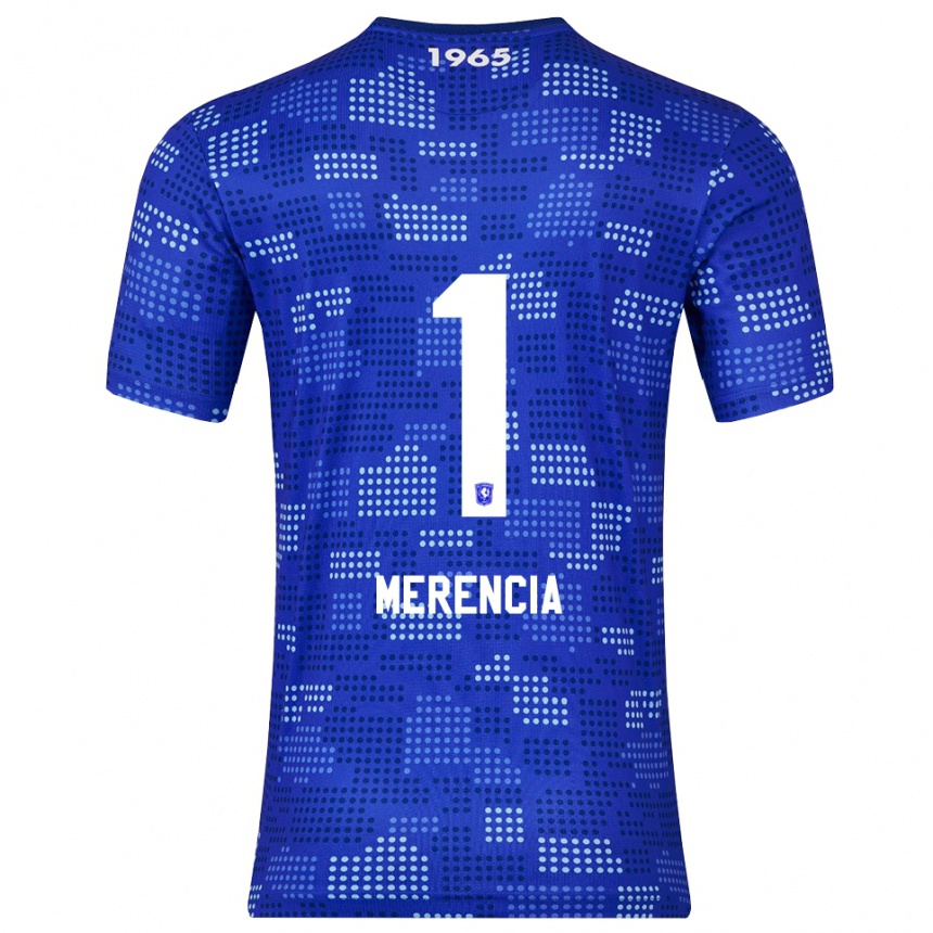 גברים כדורגל Leandro Merencia #1 כחול תכלת הרחק ג'רזי 2025/26
