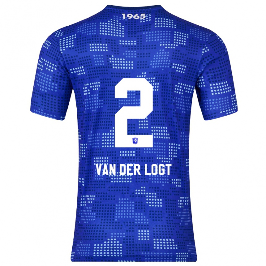 גברים כדורגל Jim Van Der Logt #2 כחול תכלת הרחק ג'רזי 2025/26