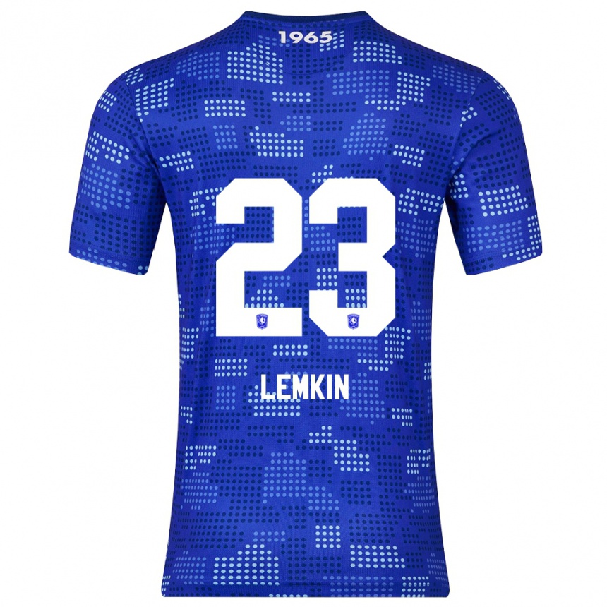 גברים כדורגל סתיו למקין #23 כחול תכלת הרחק ג'רזי 2025/26
