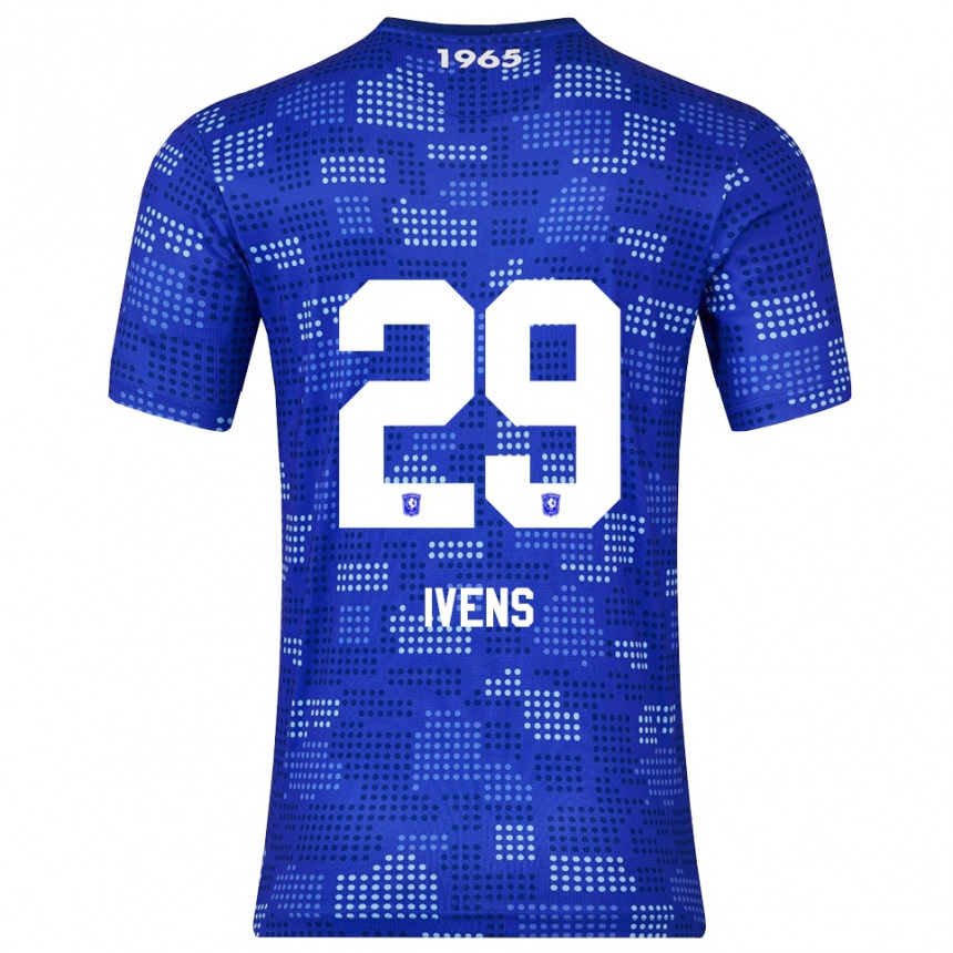 גברים כדורגל Rose Ivens #29 כחול תכלת הרחק ג'רזי 2025/26