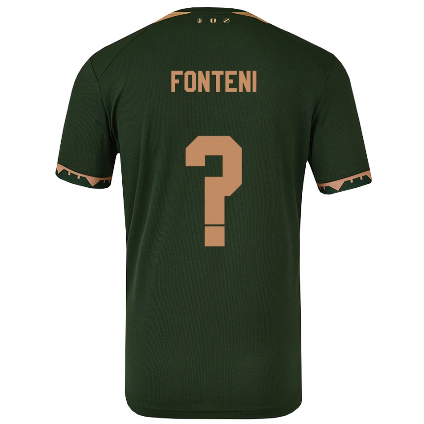 גברים כדורגל Jahlani Fonteni #0 ירוק זהב הרחק ג'רזי 2025/26