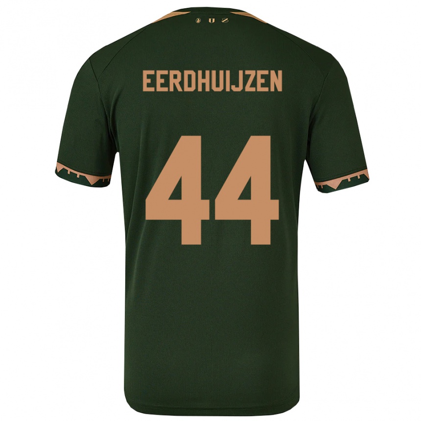 גברים כדורגל Mike Eerdhuijzen #44 ירוק זהב הרחק ג'רזי 2025/26