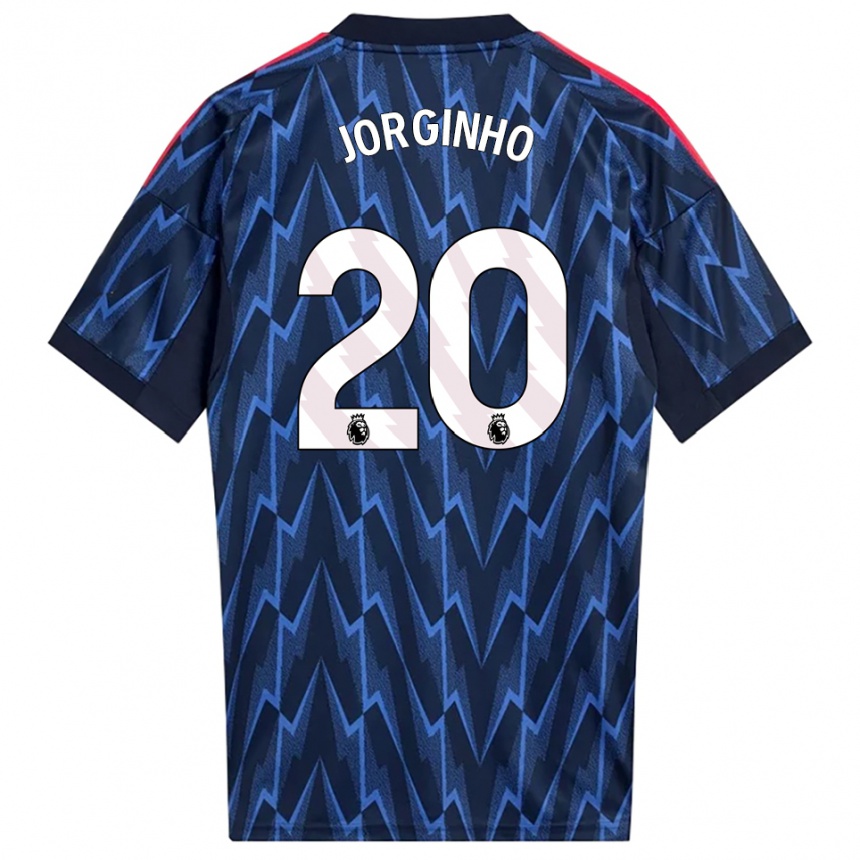 גברים כדורגל ז'ורז'יניו #20 נייבי אדום הרחק ג'רזי 2025/26