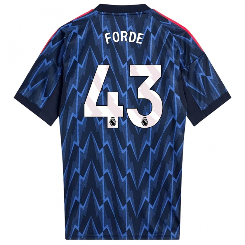 גברים כדורגל רומרי פורדה #43 נייבי אדום הרחק ג'רזי 2025/26