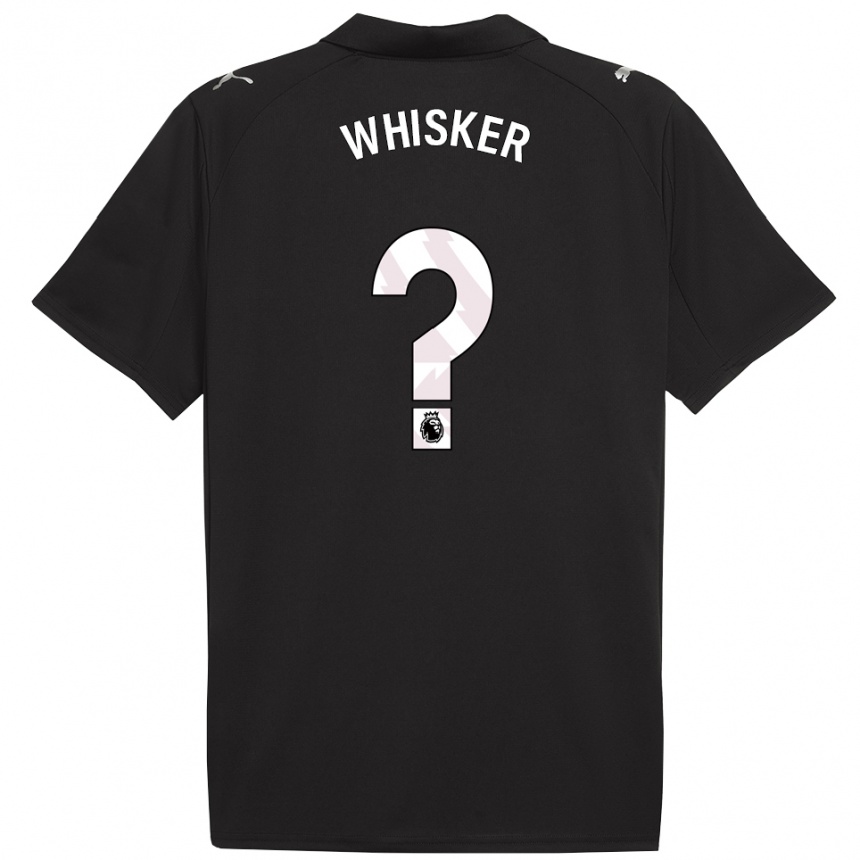 גברים כדורגל Timeo Whisker #0 שחור לבן הרחק ג'רזי 2025/26