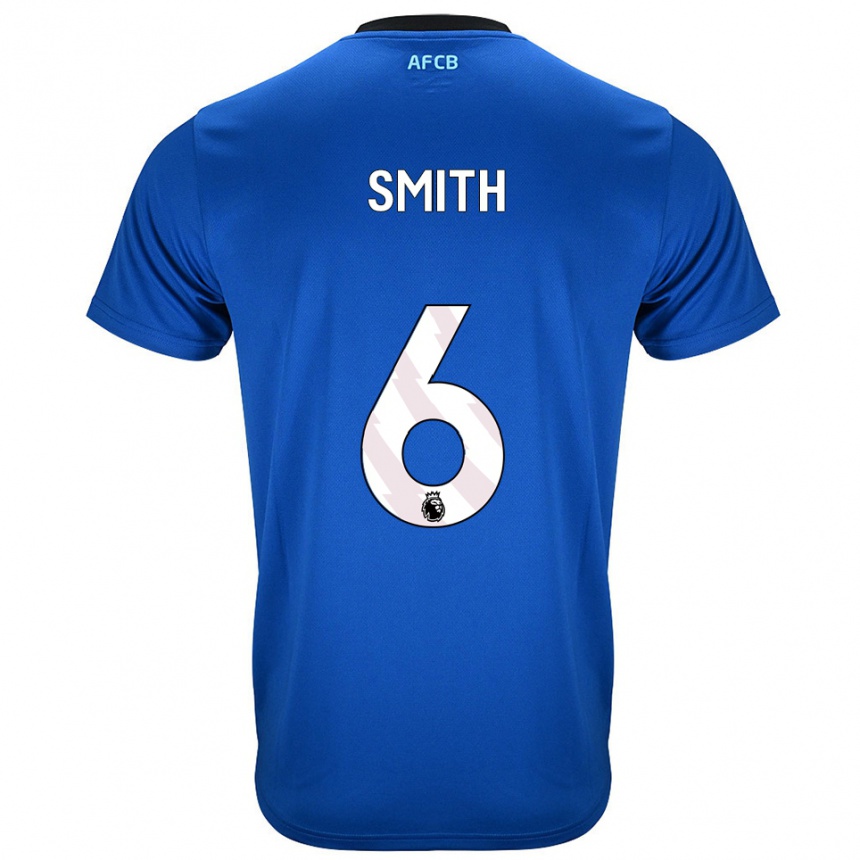 גברים כדורגל Maisy Smith #6 כחול שחור הרחק ג'רזי 2025/26