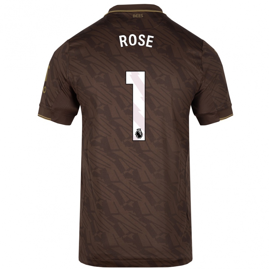 גברים כדורגל Reggie Rose #1 חום זהב הרחק ג'רזי 2025/26