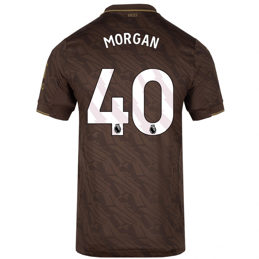 גברים כדורגל Iwan Morgan #40 חום זהב הרחק ג'רזי 2025/26