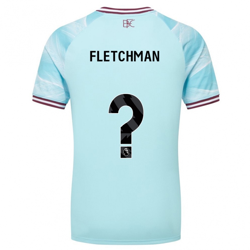 גברים כדורגל Diandro Fletchman #0 תכלת בורדו הרחק ג'רזי 2025/26