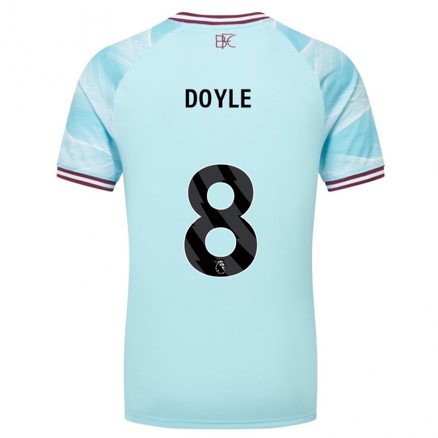 גברים כדורגל Emma Doyle #8 תכלת בורדו הרחק ג'רזי 2025/26
