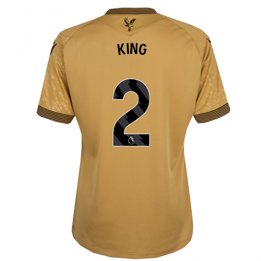 גברים כדורגל George King #2 זהב שחור הרחק ג'רזי 2025/26