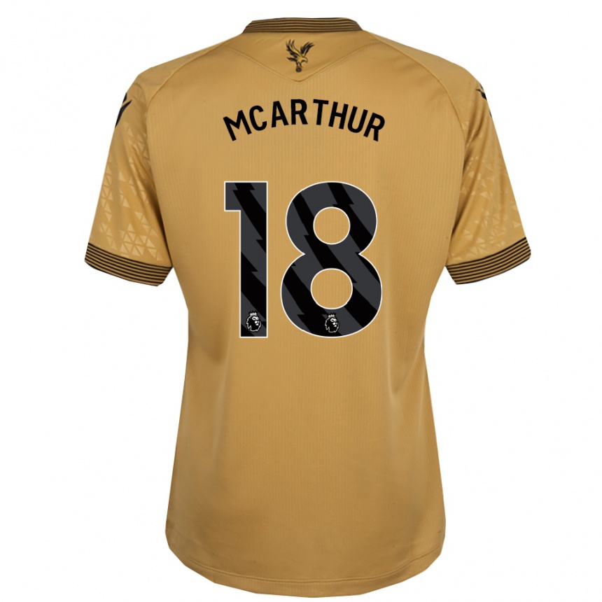 גברים כדורגל ג'יימס מקארתור #18 זהב שחור הרחק ג'רזי 2025/26 גברים כדורגל ג'יימס מקארתור #18 זהב שחור הרחק ג'רזי 2025/26