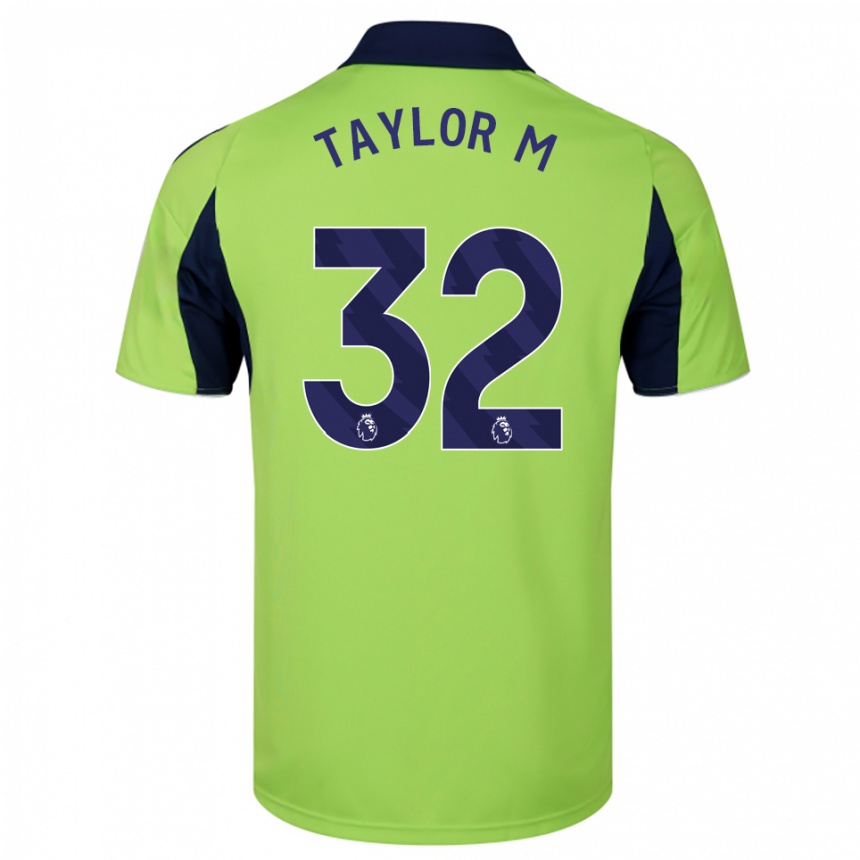 גברים כדורגל Belle Taylor-M #32 ירוק נייבי לבן הרחק ג'רזי 2025/26