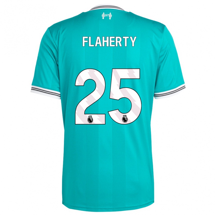 גברים כדורגל גילי פלאהרטי #25 ירוק לבן ג'רזי קיט שלישי 2025/26
