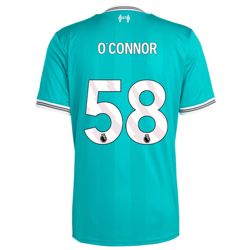 גברים כדורגל אולי או'קונור #58 ירוק לבן ג'רזי קיט שלישי 2025/26