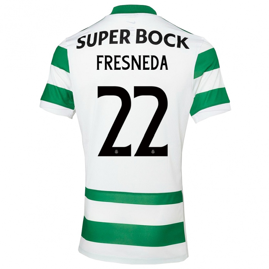 נשים כדורגל איבן פרסנדה #22 ירוק לבן ג'רזי ביתית 2025/26