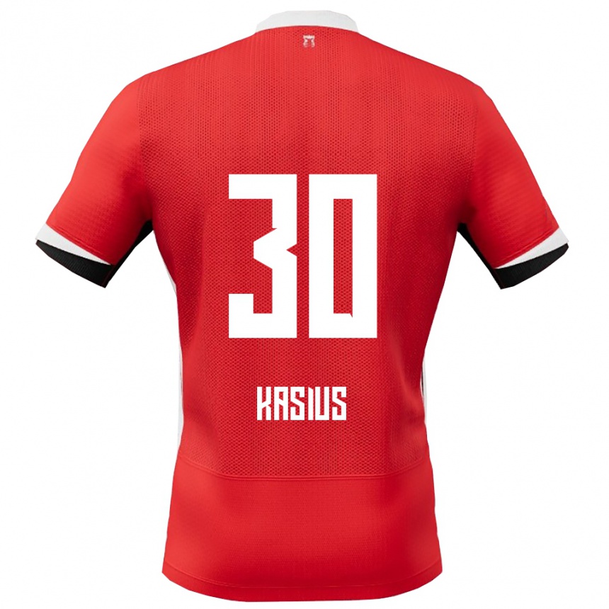 נשים כדורגל Denso Kasius #30 אדום לבן ג'רזי ביתית 2025/26