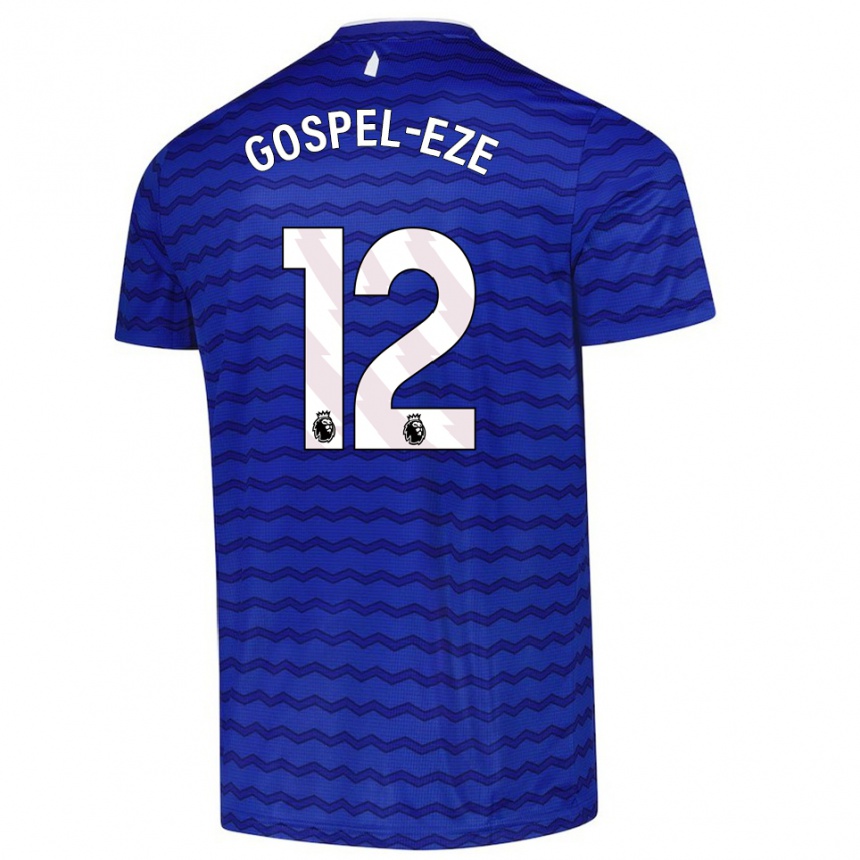 נשים כדורגל Goodness Gospel-Eze #12 כחול נייבי ג'רזי ביתית 2025/26