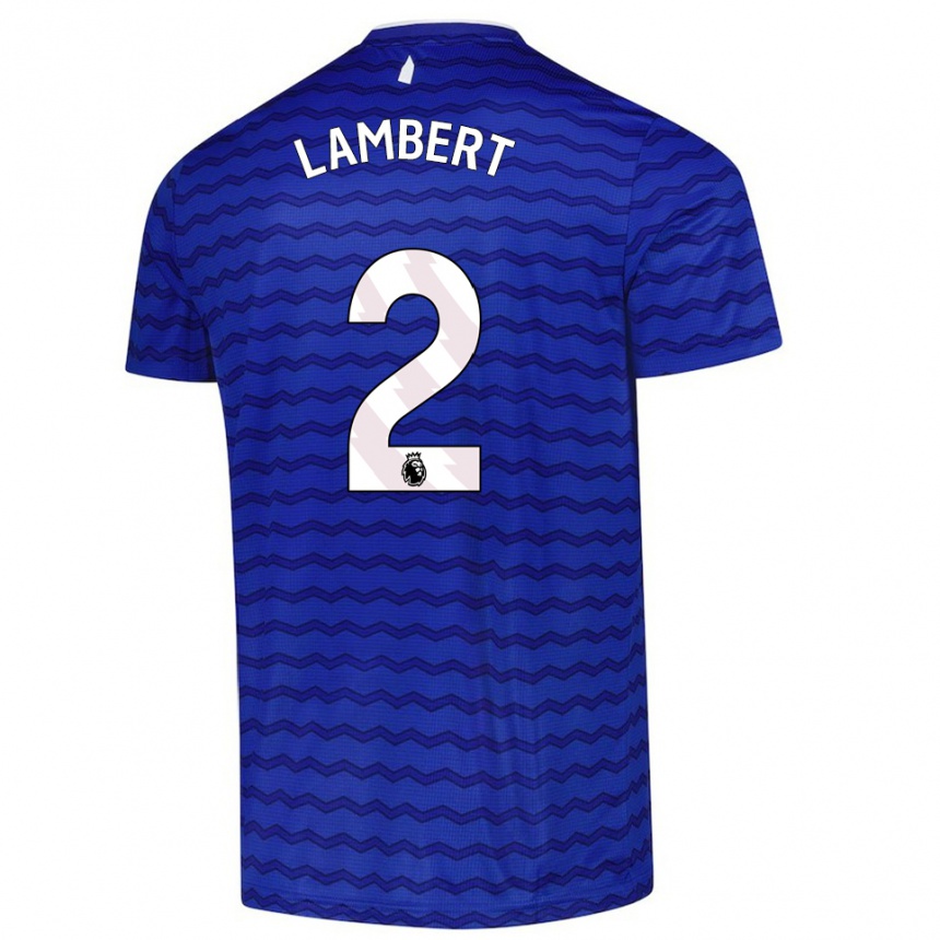 נשים כדורגל Rocco Lambert #2 כחול נייבי ג'רזי ביתית 2025/26