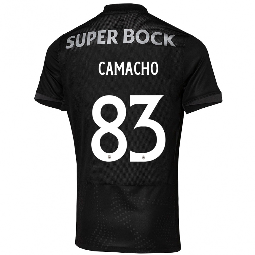 נשים כדורגל רפאל אאוקלידס סוארס קמאשו #83 שחור לבן הרחק ג'רזי 2025/26