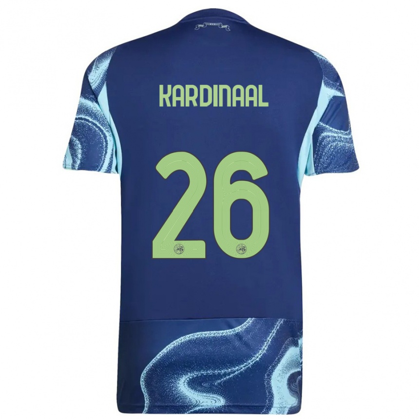 נשים כדורגל Isa Kardinaal #26 נייבי תכלת הרחק ג'רזי 2025/26