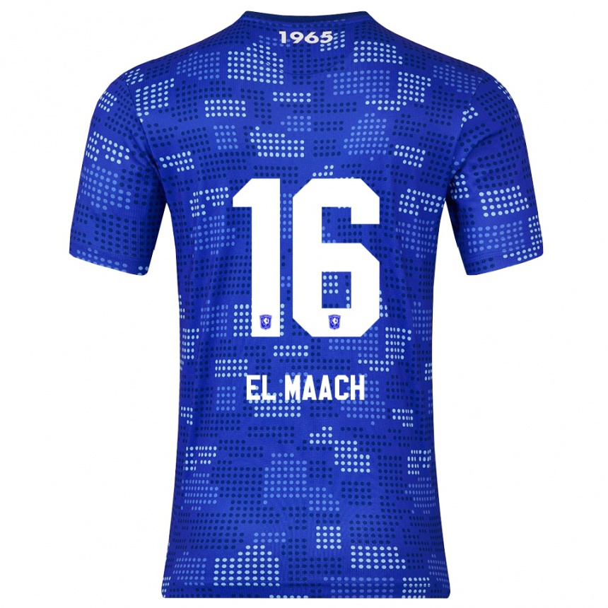 נשים כדורגל עיסאם אל מאח #16 כחול תכלת הרחק ג'רזי 2025/26